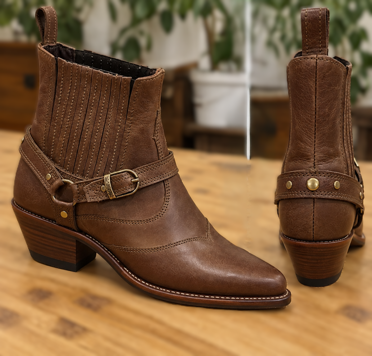 Mens short boots