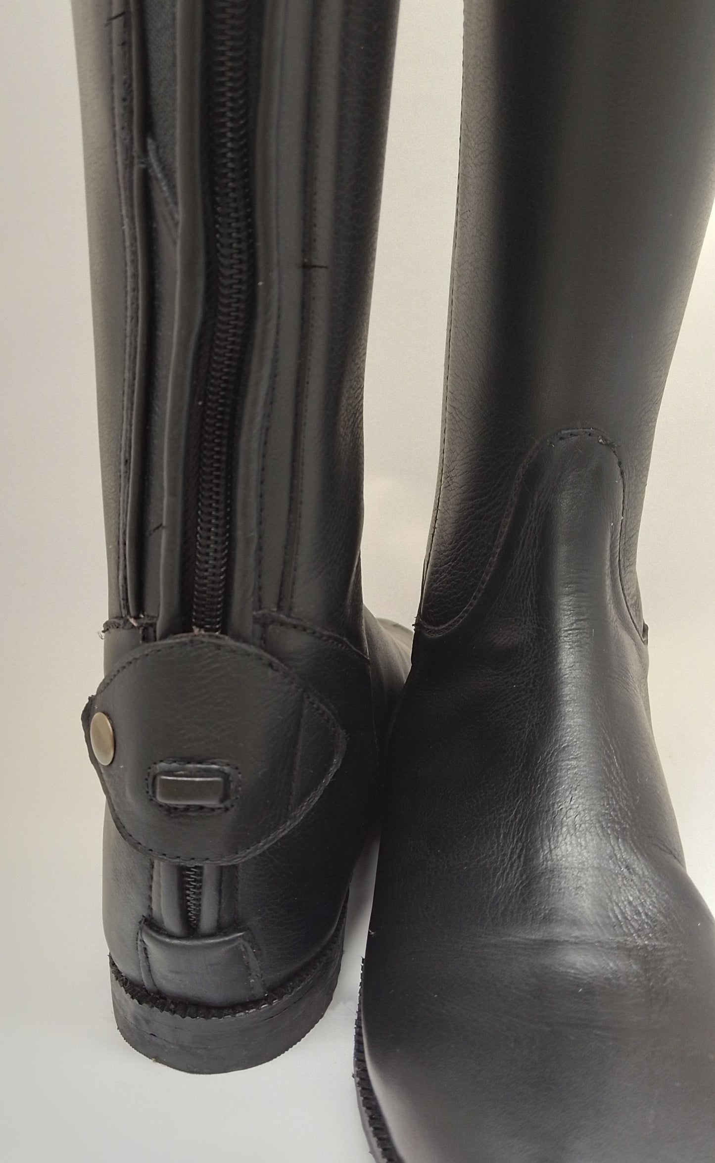 Black Show Jump / Dressage boot with back zip