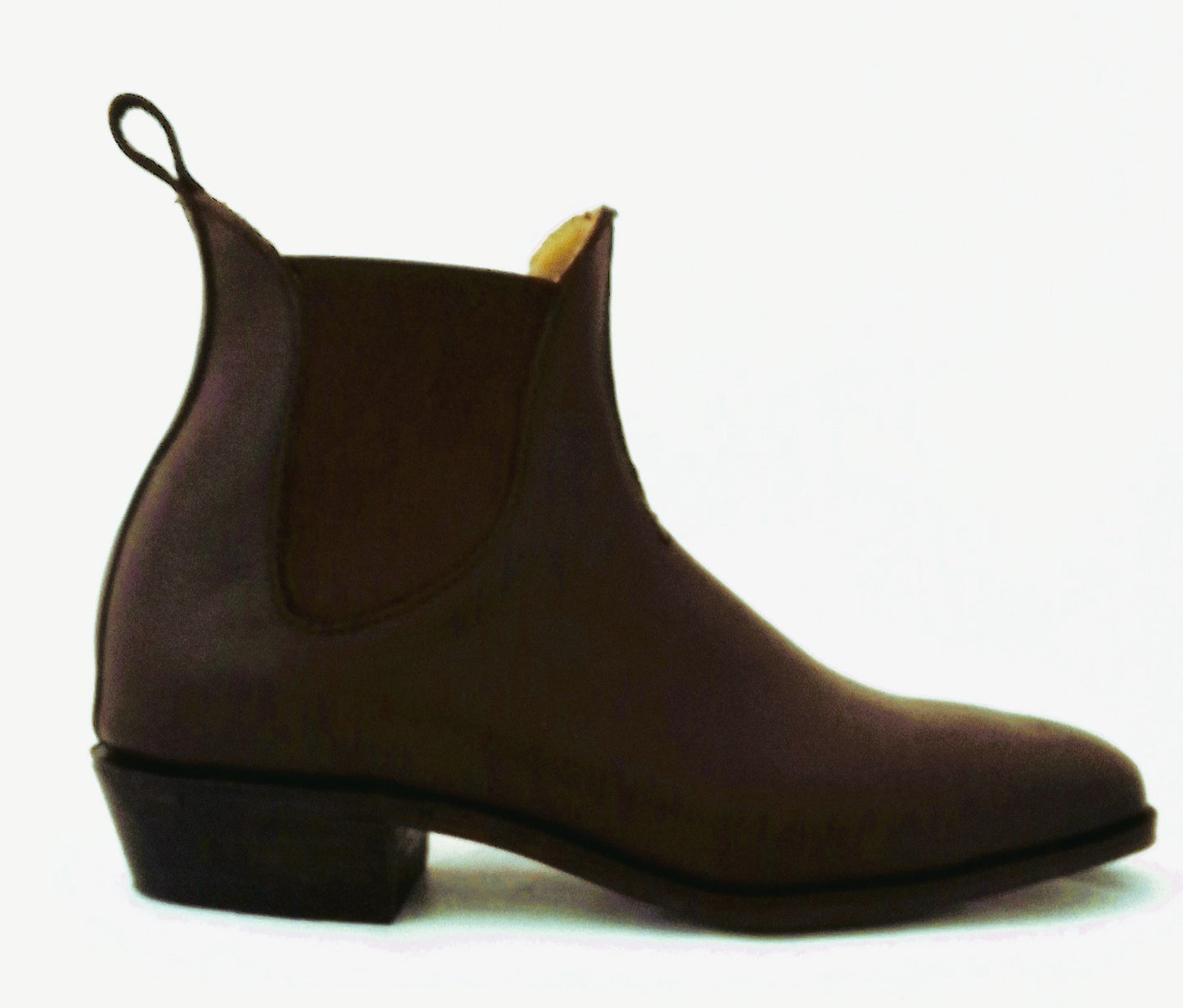 Black Classic Square toe Jodhpur Boot