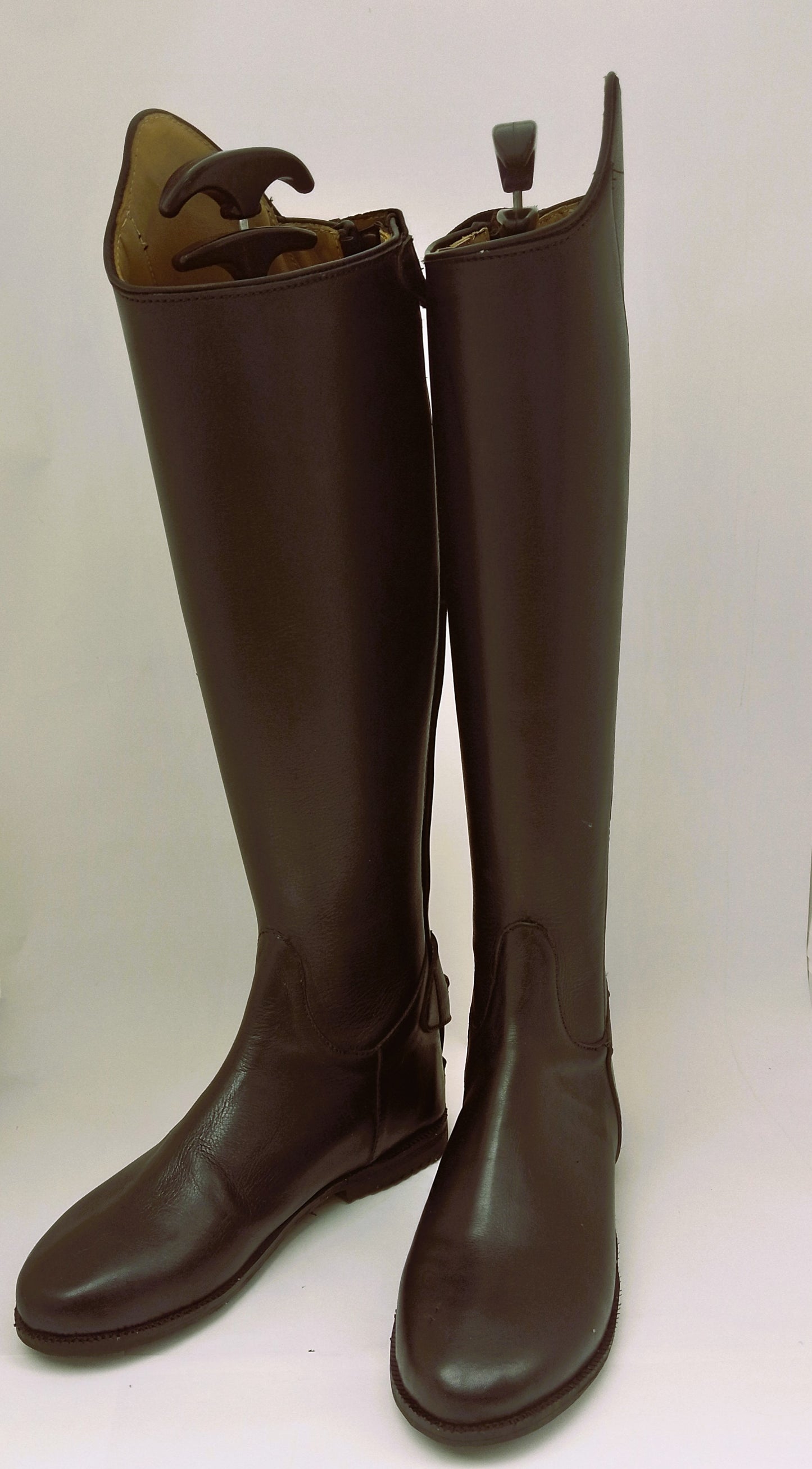 Brown Show Jump / Dressage boot with back zip