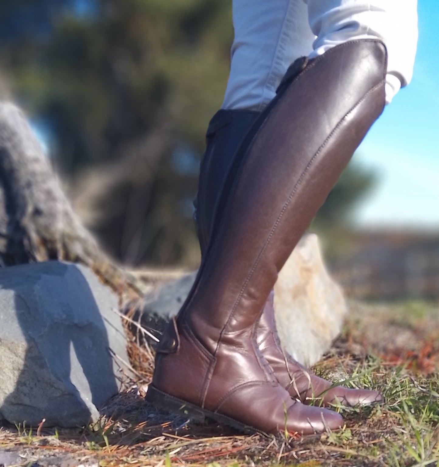 Black Field boot